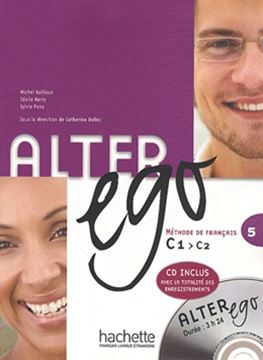 Imagem de ALTER EGO 5 - LIVRE DE L´ELEVE (C1-C2)