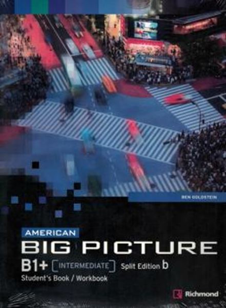 Picture of AMERICAN BIG PICTURE B1+ STUDENTS BOOK/WORKBOOK SPLIT B + AUDIO CD