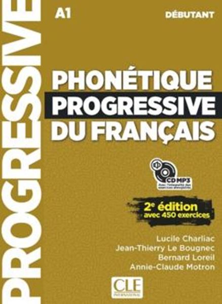 Picture of PHONETIQUE PROGRESSIVE DU FRANCAIS - NIVEAU DEBUTANT - LIVRE + CD MP3 - 2EME ED