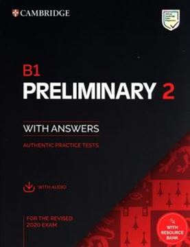 Imagem de B1 PRELIMINARY 2 STUDENT´S BOOK WITH ANSWERS WITH AUDIO WITH RESOURCE BANK