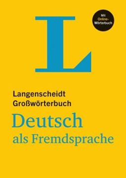Imagem de LANGENSCHEIDT GROßWORTERBUCH DEUTSCH ALS FREMDSPRACHE - MIT ONLINE WORTERBUCH - NEU (2019)