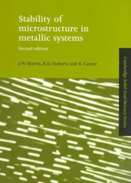 Picture of STABILITY OF MICROSTRUCTURE IN METALLIC SYSTEMS - 2ND ED