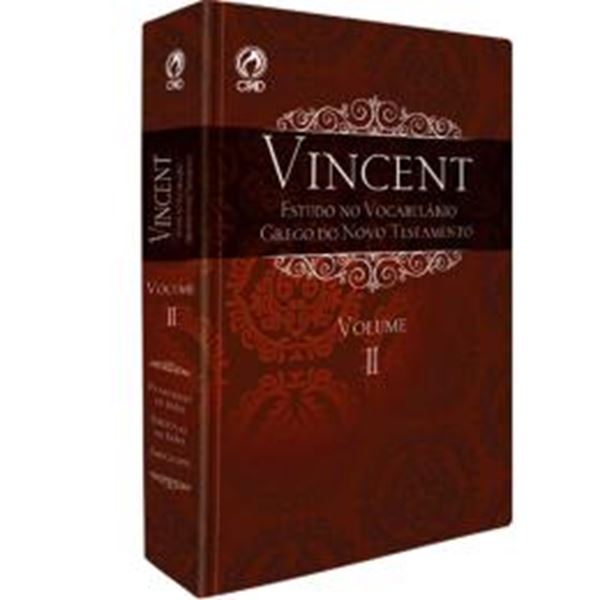 Picture of VINCENT - ESTUDO NO VOCABULARIO GREGO NOVO TESTAMENTO - VOLUME II