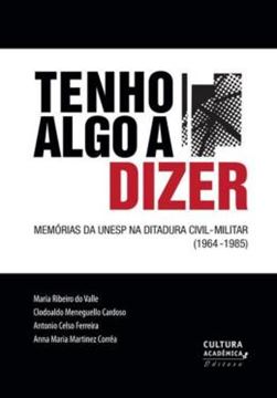 Imagem de TENHO ALGO A DIZER