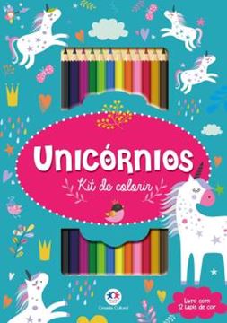 Imagem de UNICORNIOS - KIT DE COLORIR