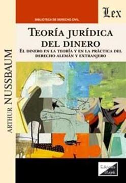 Imagem de TEORIA JURIDICA DEL DINERO