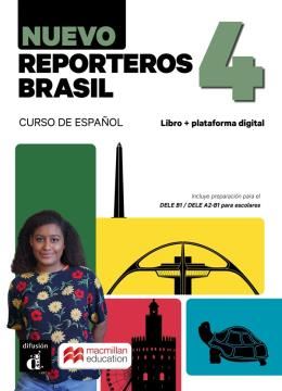 Imagem de NUEVO REPORTEROS BRASIL 4 - ED.HIBRIDA LIBRO DEL ALUMNO