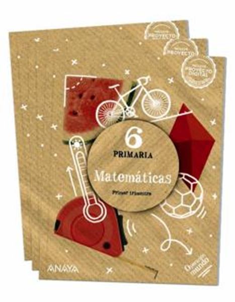 Picture of MATEMATICAS 6 PRIMARIA - PRIMER TRIMESTRE - OPERACION MUNDO