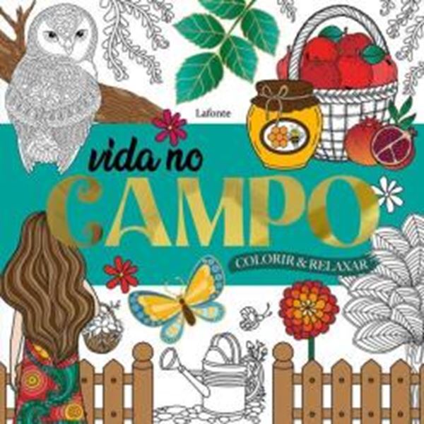 Picture of VIDA NO CAMPO - COLORIR E RELAXAR