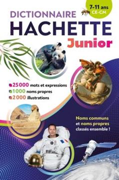 Imagem de DICTIONNAIRE HACHETTE JUNIOR - CE-CM  7-11 ANS (2024)