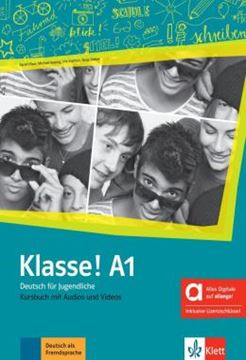 Imagem de KLASSE! A1 KURSBUCH MIT AUDIOS UND VIDEOS