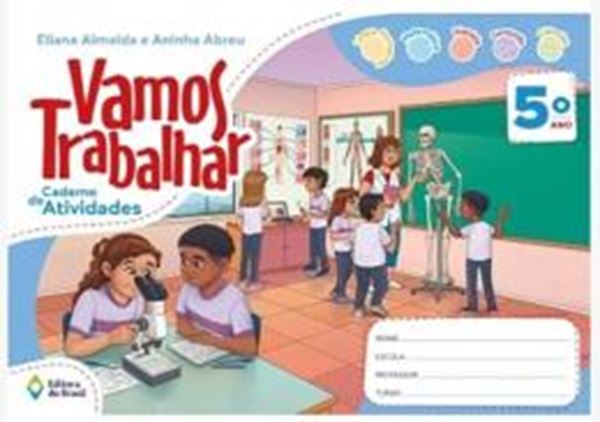 Picture of VAMOS TRABALHAR - CADERNO DE ATIVIDADES - 5º ANO - 2ª ED.
