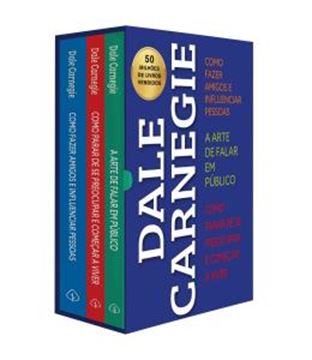 Imagem de BOX DALE CARNEGIE - DESENVOLVIMENTO PESSOAL, COMUNICACAO E RELACIONAMENTO - 3 LIVROS CLASSICOS