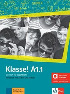 Imagem de KLASSE! A1.1 KURSBUCH MIT AUDIOS UND VIDEOS - HYBRIDE AUSGABE ALLANGO