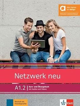 Imagem de NETZWERK NEU A1.2 KURS - UND UBUNGSBUCH MIT AUDIOS UND VIDEOS HYBRIDE